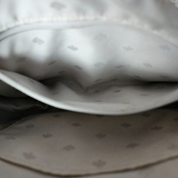 Kate Spade New York Spade Link Taupe And Cream Camera Crossbody Shoulder Bag COA - Picture 5 of 15